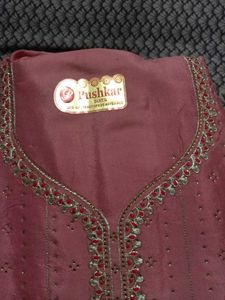 Beautiful Embellished Kurta Set Material