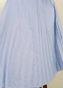 Stylish Pleated Midi Skirt