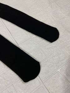 Black fleece leggings