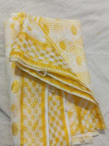 Vibrant Yellow Floral Print Kurta