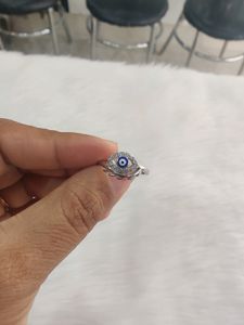 Evil Eye 92.5 Sterling Silver Ring