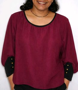Maroon Top