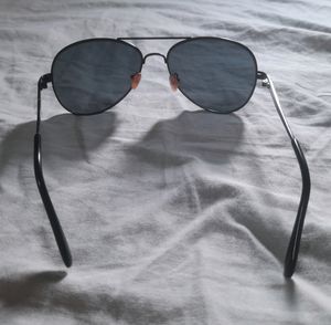 🕶Classics Aviator Black Lenses UV Protection Sunglasses For Men &amp; Women, Unisex. Women's Eyewear, Boy's Eyeglasses, Girl's Goggles, Men's Spectacles. Stylish Fashion Accessories.