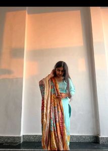 Vibrant Patchwork dupatta