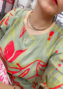Stylish Printed Kurta Set