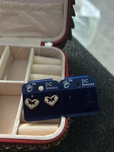 Heart Shape Stud Earrings