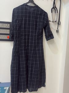 Checkered Casual Kurta