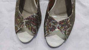 Sparkling Slingback Heels