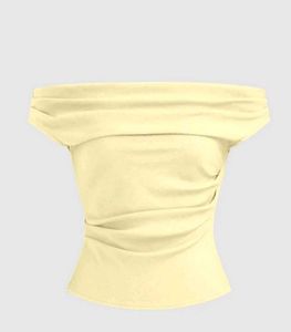 Off-Shoulder Ribbed Top