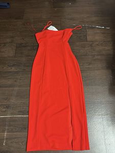 Stunning Red Strappy Maxi Dress