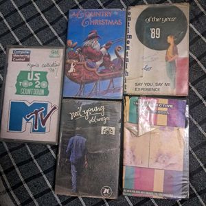 1980-90s English Audio Tape Cassettes