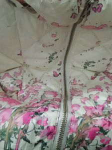Floral Padded Coat