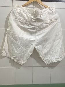 Classic White Men's Shorts