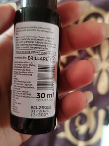 Niacinamide 10% (Face Serum) &amp; brillare sallisilic