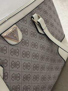 Guess Monogram Tote Bag