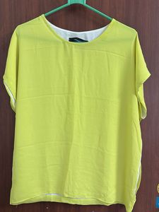 Neon Yellow Blouse