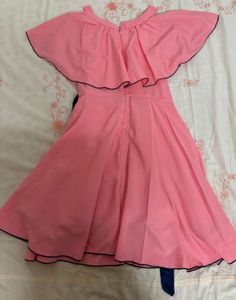 naughty ninos pink off shoulder party dress
