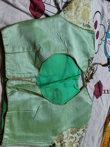 Beautiful Silk Blouse with Tassels