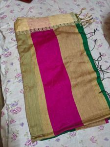 Vibrant Checked &amp; Royal Blue Sarees