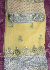 Designer Sarees With Stitched Blouse