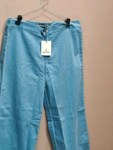 Light Wash Wide Leg Jeans