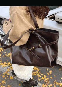 Faux Leather Tote