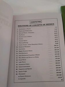 Concepts of Physics Solutions Vol. 1 &amp; 2