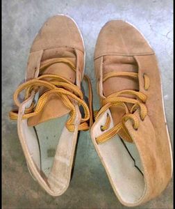 Comfortable Brown Casual Shoes