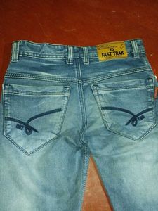Blue Wash Denim Jeans
