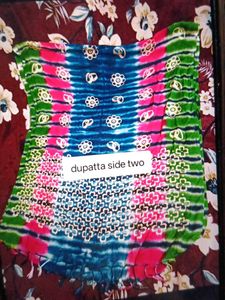 Colorful Tie-Dye Dupatta