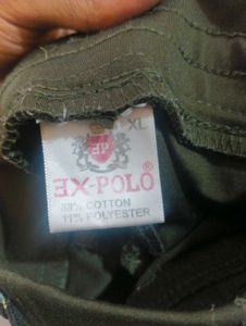 Men's Olive Green Track Pants