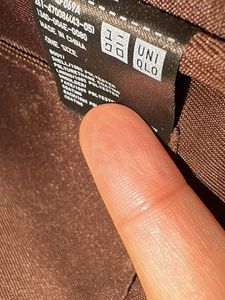 Brown Faux Leather Hobo Bag