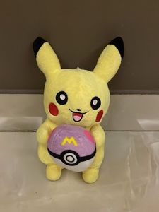 Pikachu Plush Toy with Pokeball