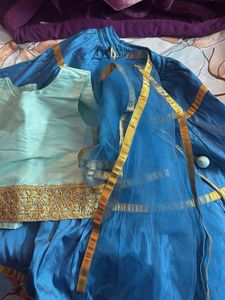 Atun lehenga 3-4 years
