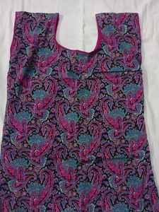Paisley Print Dress