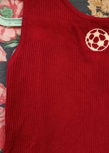 Cute Soccer Ball Print Dress