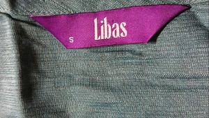 Libas Embroidered sequinned kurti with trouser &amp; d