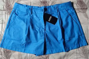 Bright Blue SHEIN Shorts
