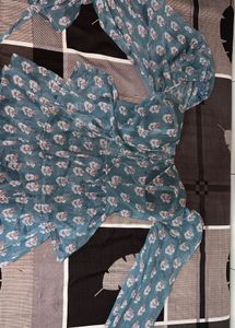 Floral Ruffle Mini Dress