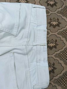 white Denim Jeans