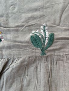 Boho Embroidered Peasant Blouse