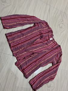 Striped Boho Blouse