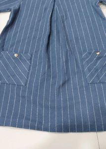 Pinstripe Blue frock