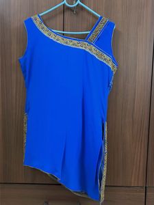 Royal Blue Kurta Plazzo Set