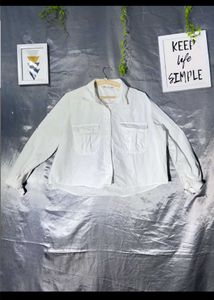 ZARA Classic White Button-Up Shirt