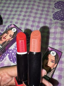 SUGAR Glide Peptide Serum Lipstick Duo