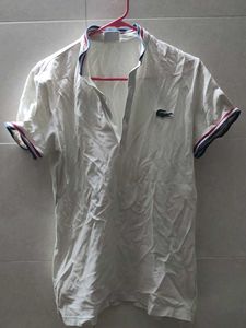 Lacoste White Polo Shirt