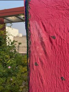 Beautiful Pink Embroidered Saree