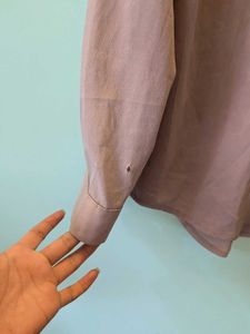 Oversized Button-Down Shirt