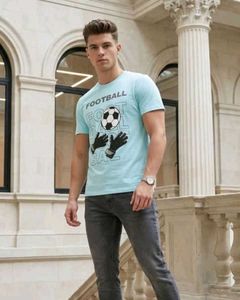 SHEIN Football Graphic T-Shirt (RH)